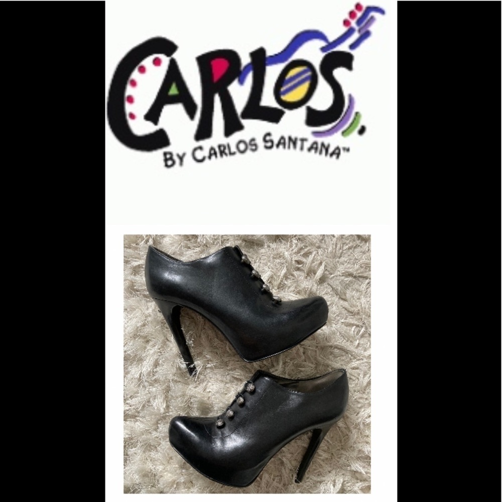 🎸CARLOS SANTANA MILITARY STYLE BOOTIES🎸